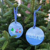 Rainbow Fleet Flat Round Ornament