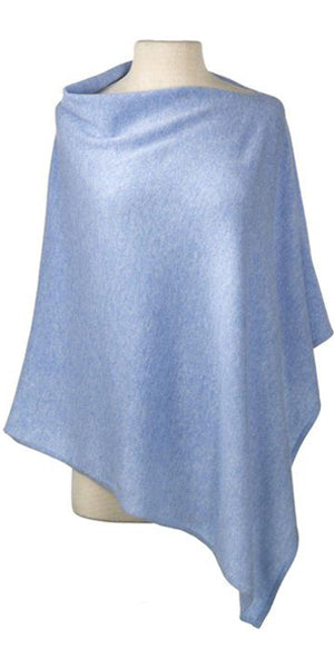 Cashmere Cape in Sky